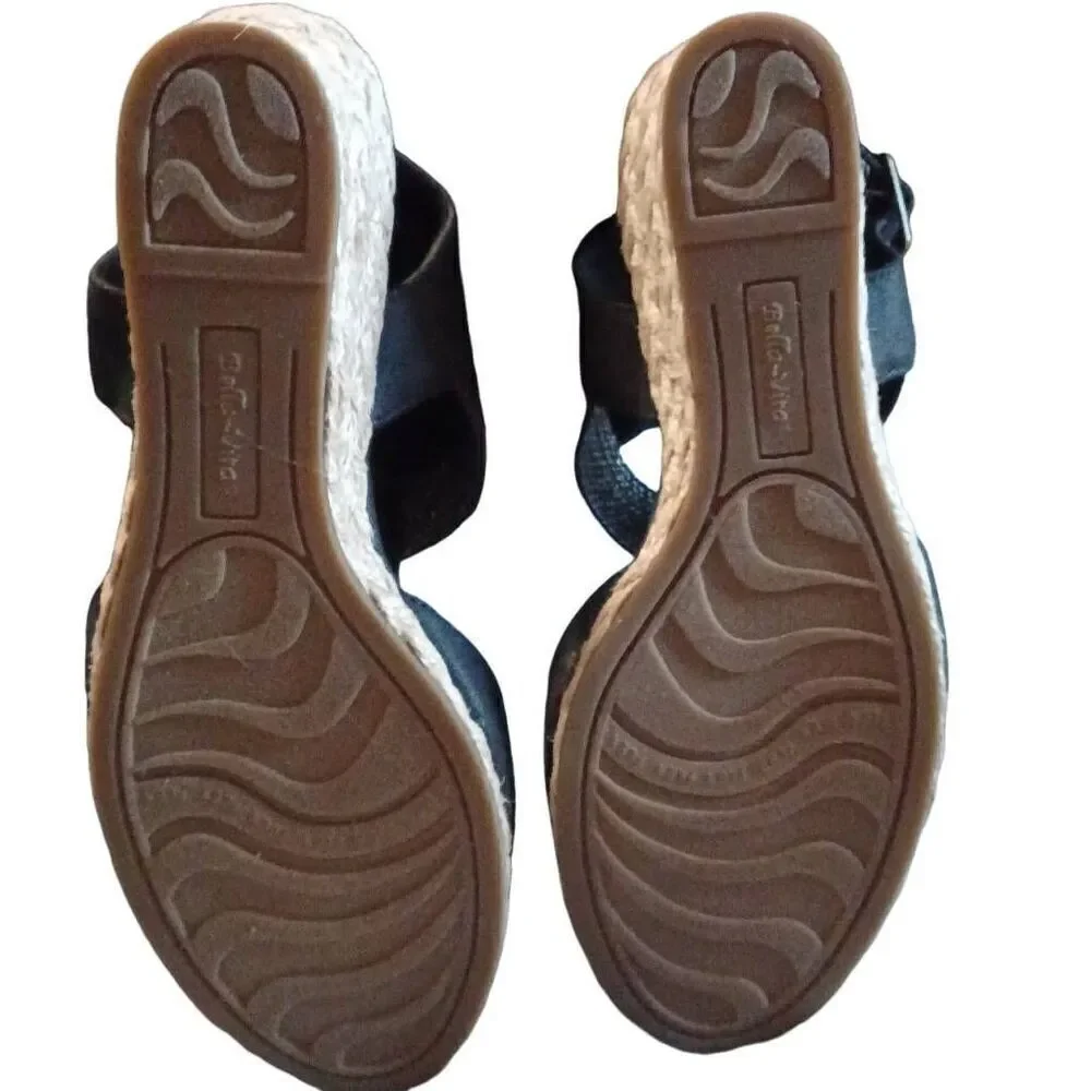 Women's Bella Vita Zayla Espadrille Wedge Sandals US6WW